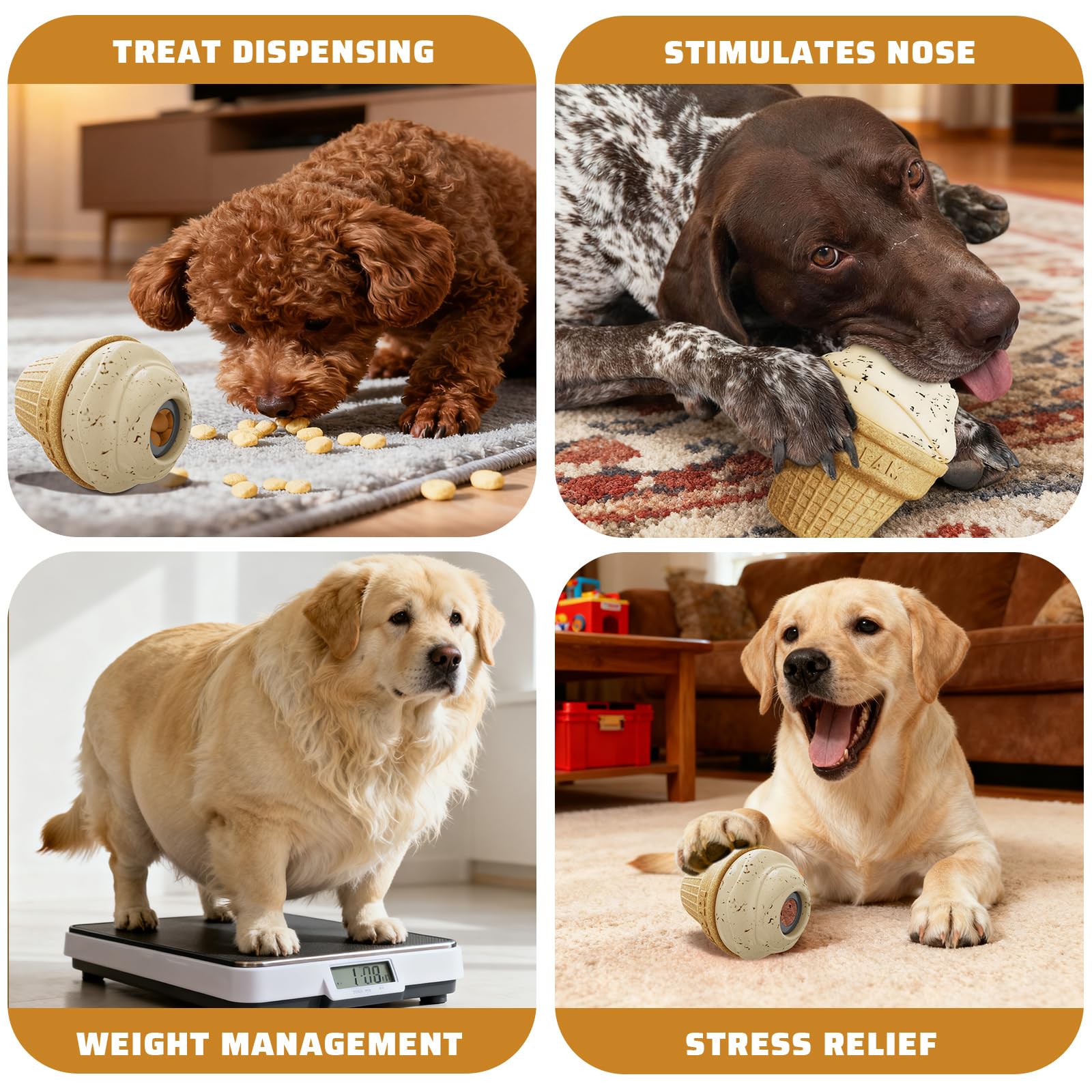 BURIESUR indestructible-frozen-treat-dispenser-dog-chew-toy dishwasher-safe convenience