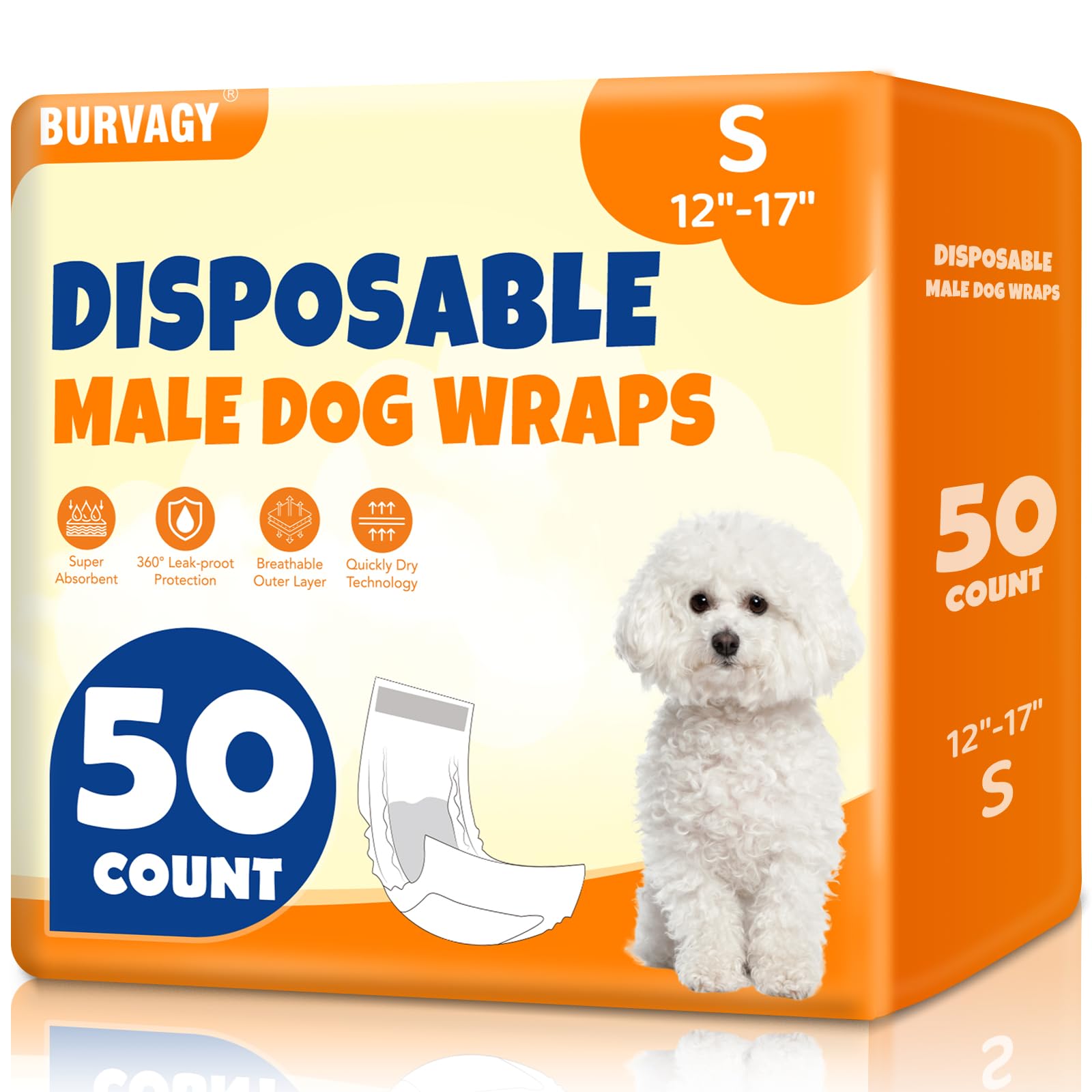 BURVAGY breathable outer layer dog wrap provides comfortable protection during hot days