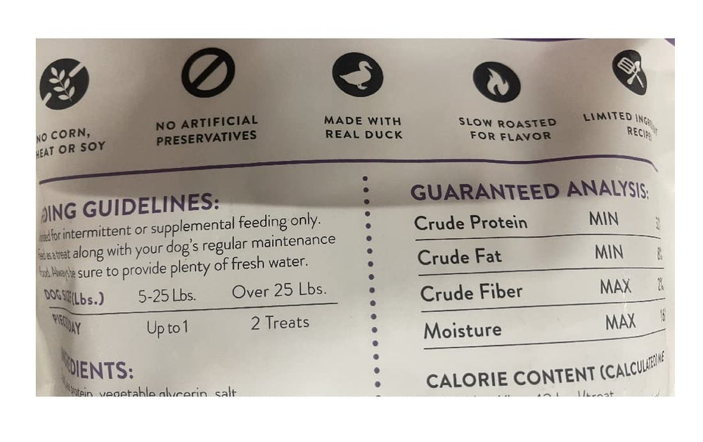 Butcher's Naturals no corn no soy dog treat with clean ingredients.
