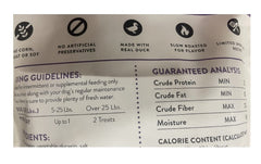 Butcher's Naturals no corn no soy dog treat with clean ingredients.