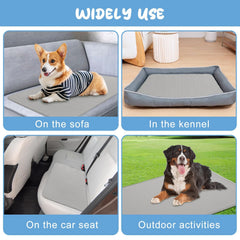 Buvlnee cooling mat crate-bed-placement fits into crates and beds