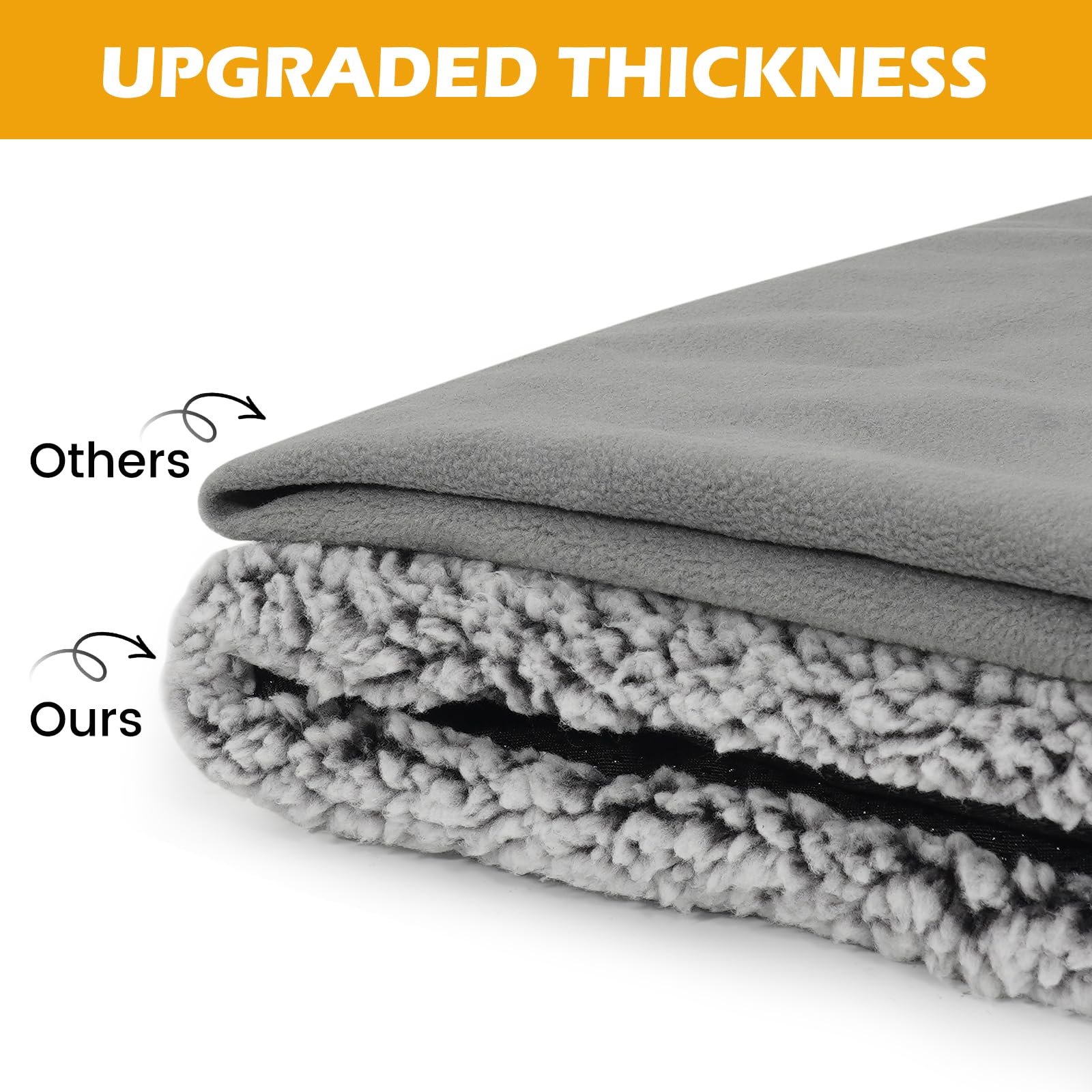 Buvlnee mat indoor use—fits couches, crates, and beds for cozy lounging.