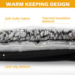Buvlnee mat removable cover—machine washable outer layer after playful sessions.