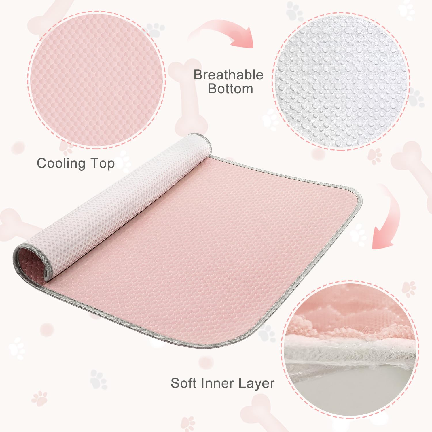 Buvlnee folds compactly for portable use in car, bed, or outdoor shade.