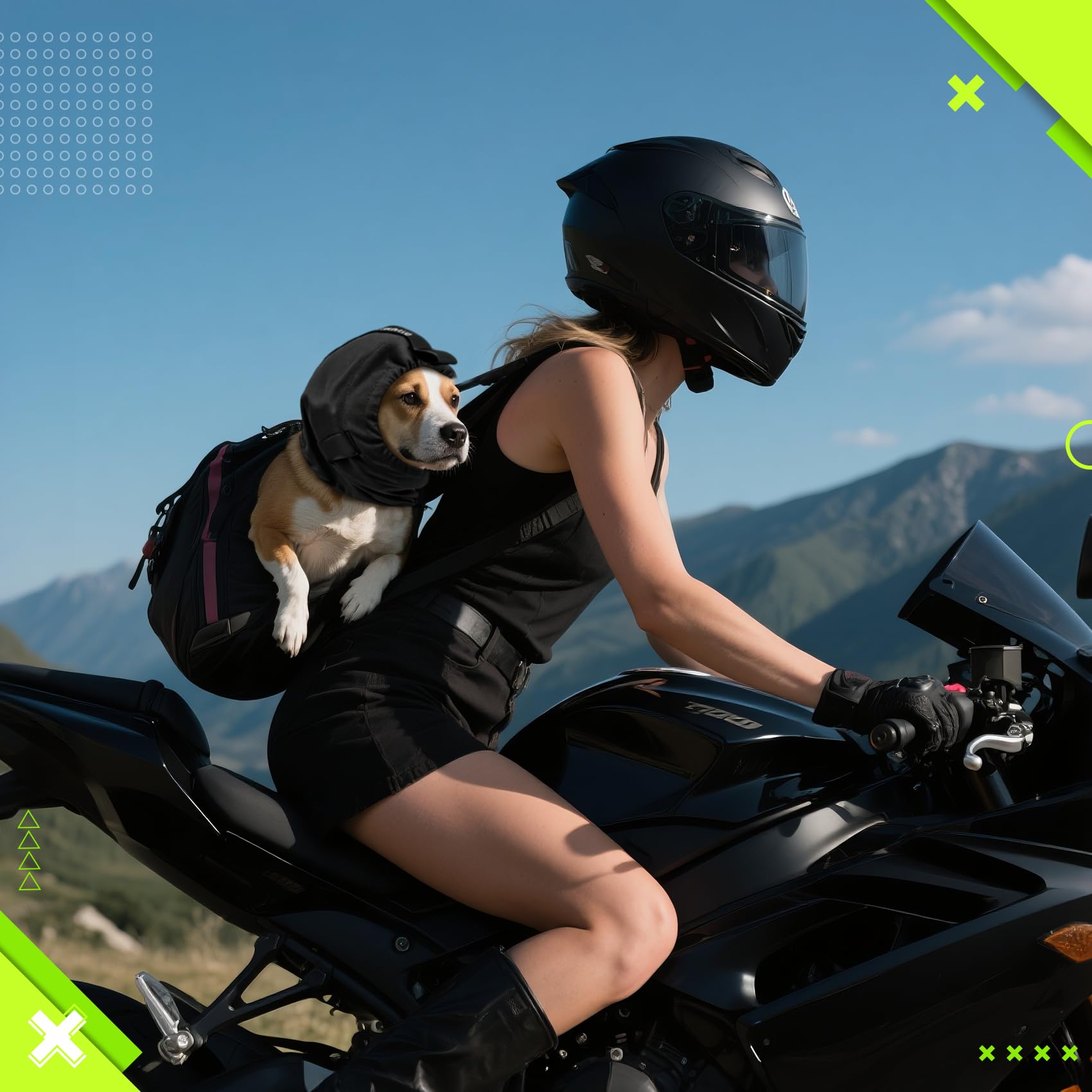 BUWZUJR dog ear wraps block dirt and moisture for healthier ears
