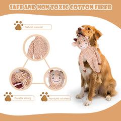 BUYPOW Koala plush dog toy with crinkle texture for engaging play sessions.