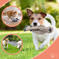 BUYPOW Koala toy uses waterproof fabric for easy cleaning after slobbery sessions.
