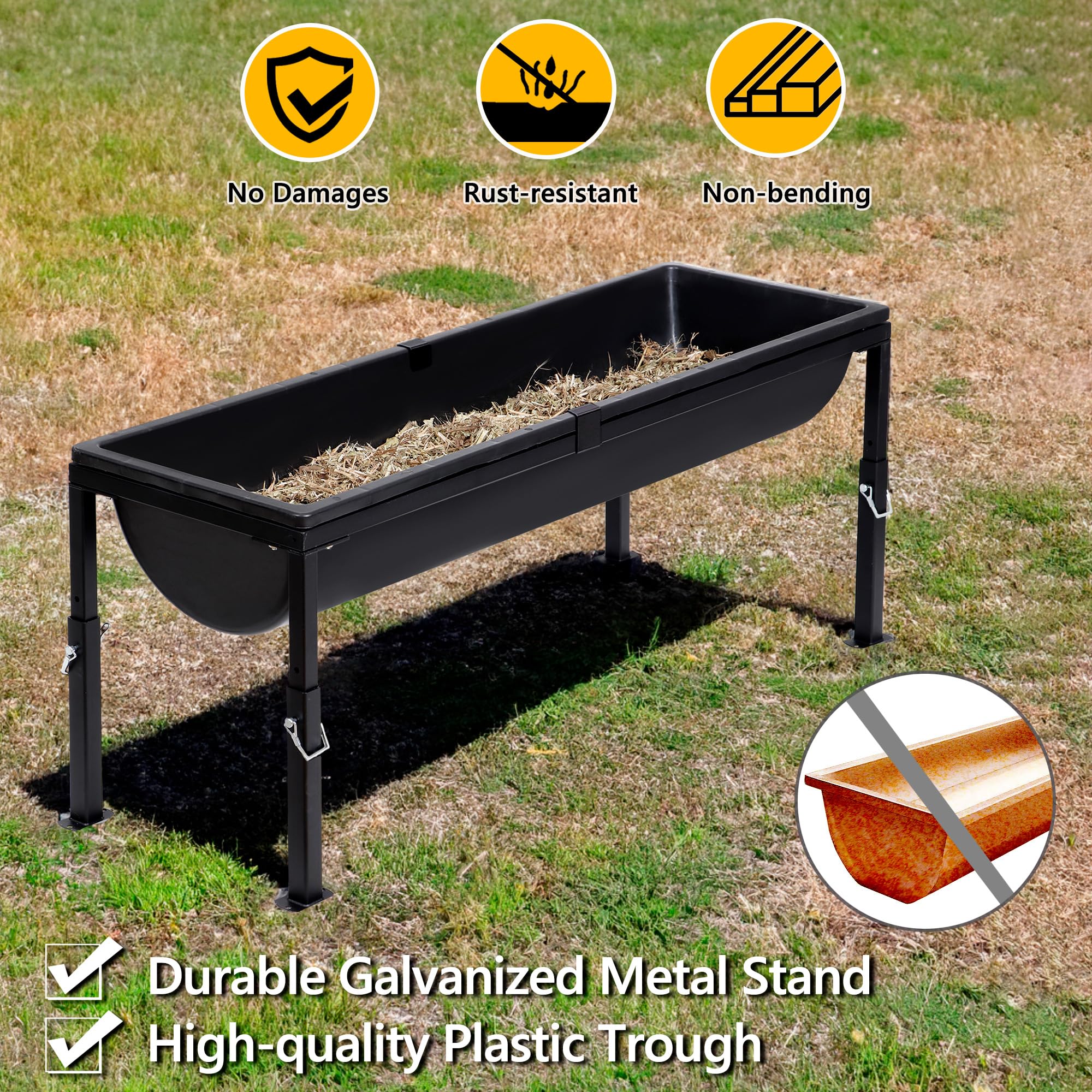 Buyyah Easy-Assembly setup demonstrates quick construction and simple adjustments.