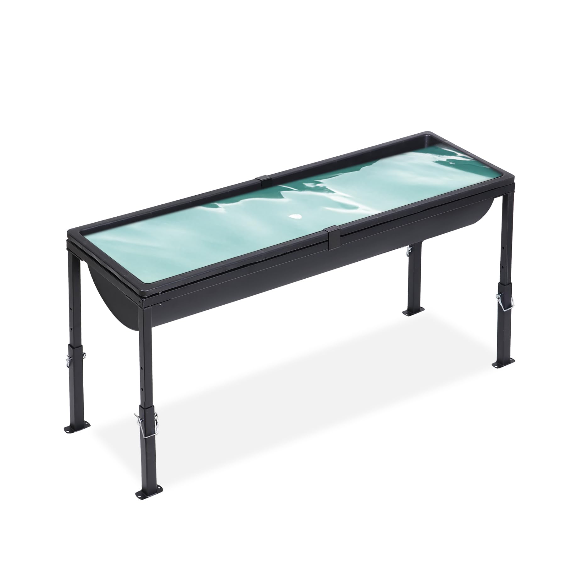 Buyyah Livestock Water Trrough 39-inch shows a large-capacity feeding setup for multiple animals.