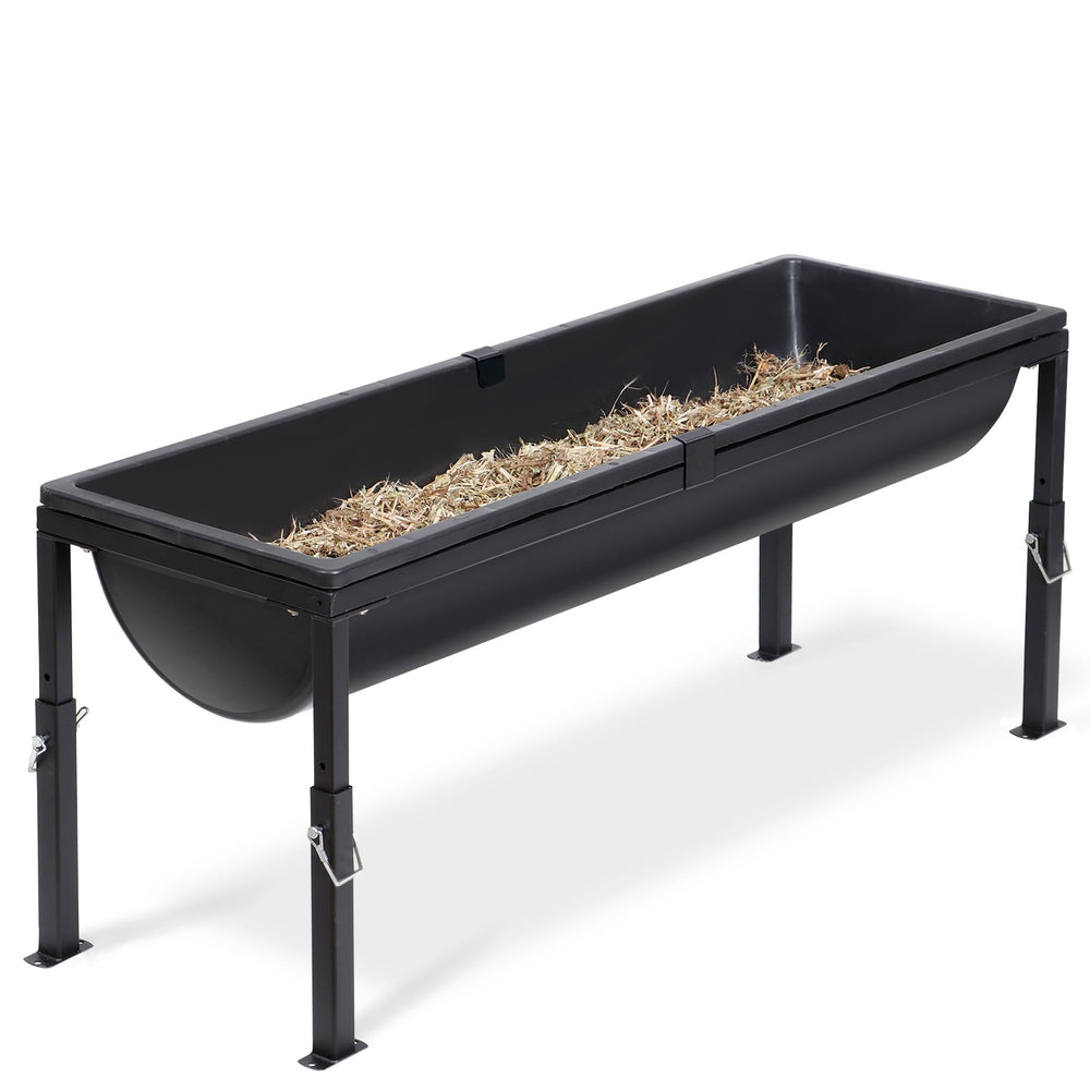 Buyyah Weather-Durable trough stands up to outdoor farm conditions across seasons.