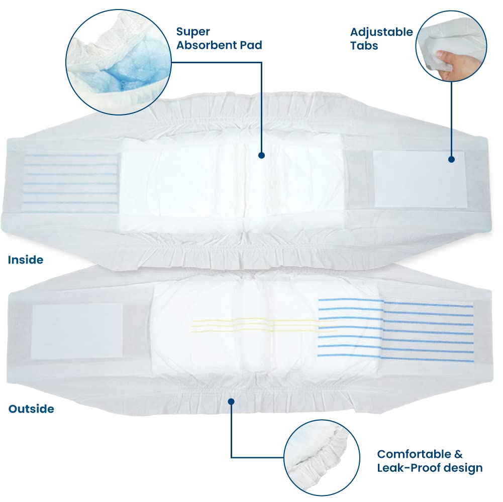 BV Dog Wraps Male Medium packaging emphasizes convenience and storage.
