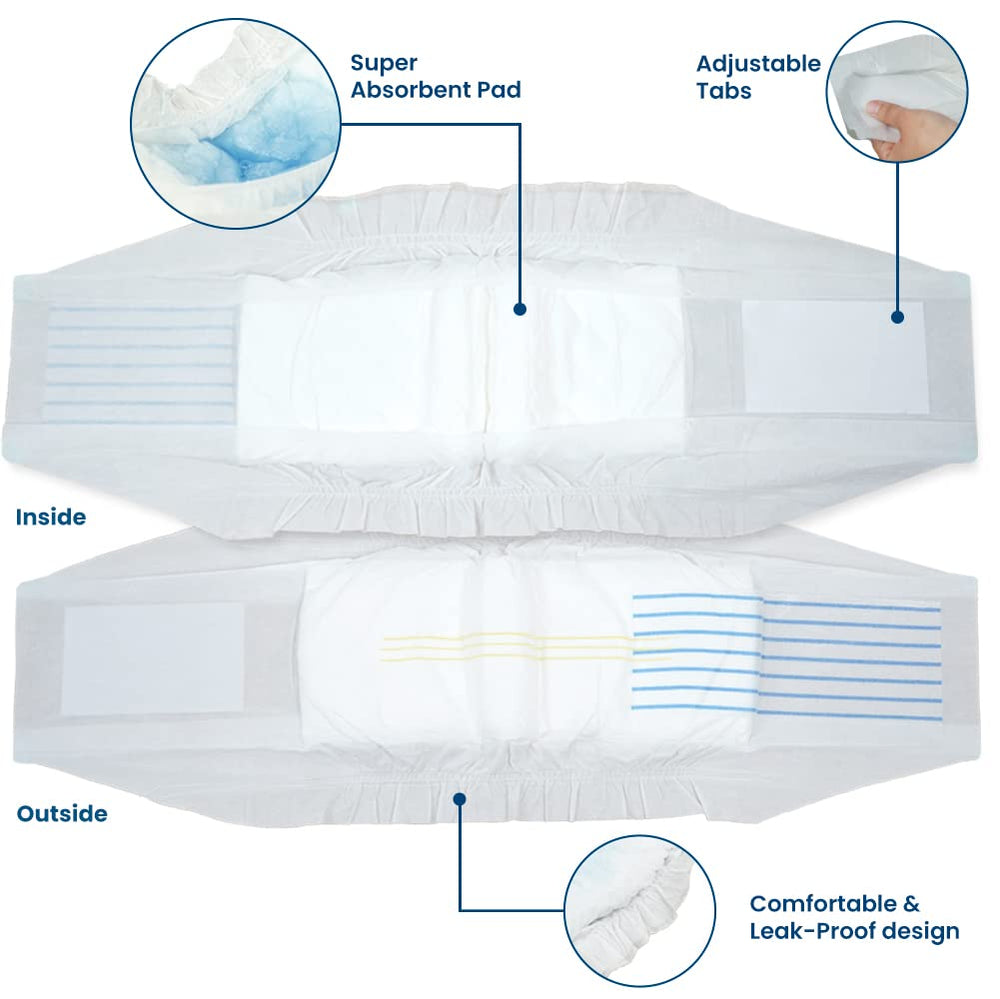 BV Dog Wraps Male Medium packaging emphasizes convenience and storage.