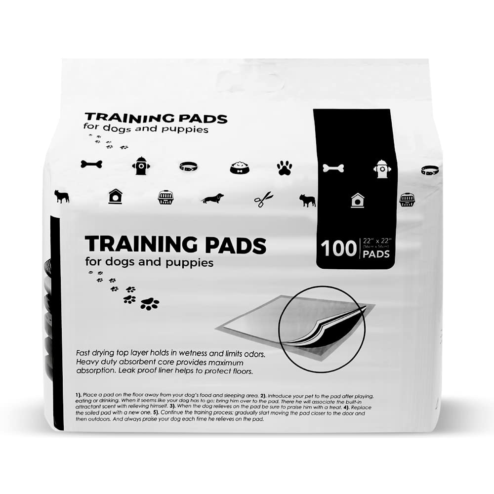 BV Puppy Pads bulk pack 100-count offers ongoing supply for frequent use.