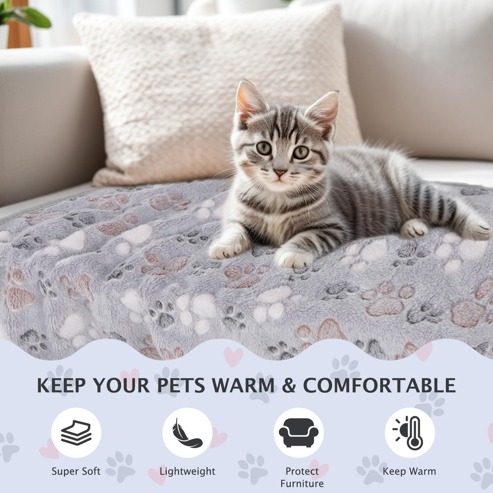 BVAGSS machine-washable pet blanket highlighting simple care