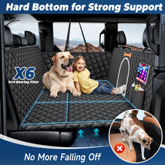 Bwakd XXL seat cover with 400lb capacity supports large dogs safely