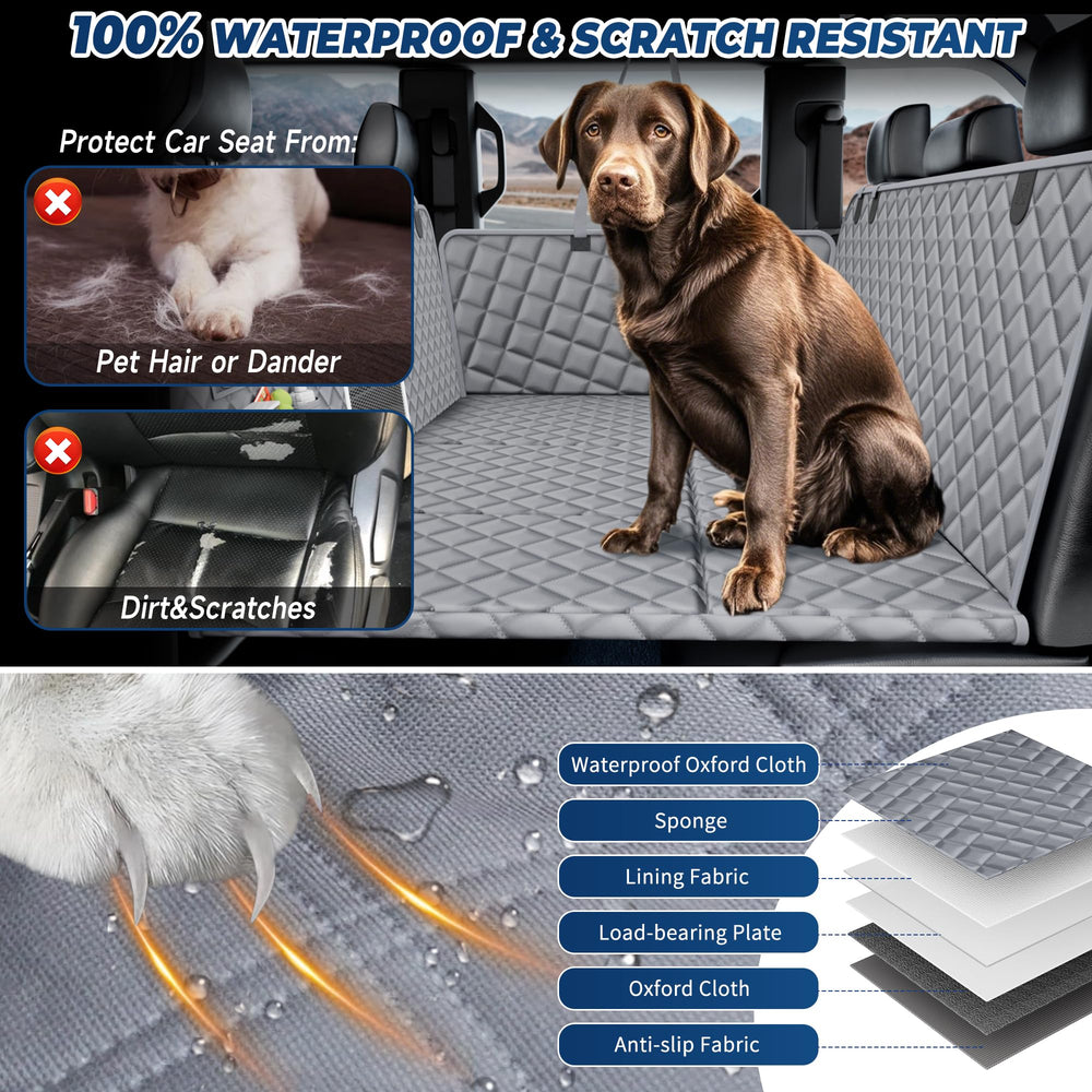 Bwakd XXL dog seat cover non-slip base keeps the bed stable