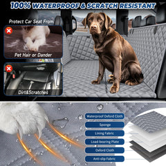 Bwakd XXL dog seat cover non-slip base keeps the bed stable