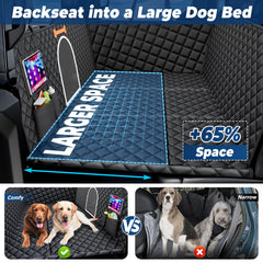 Bwakd XXL dog seat cover waterproof fabric protects from spills and dirt