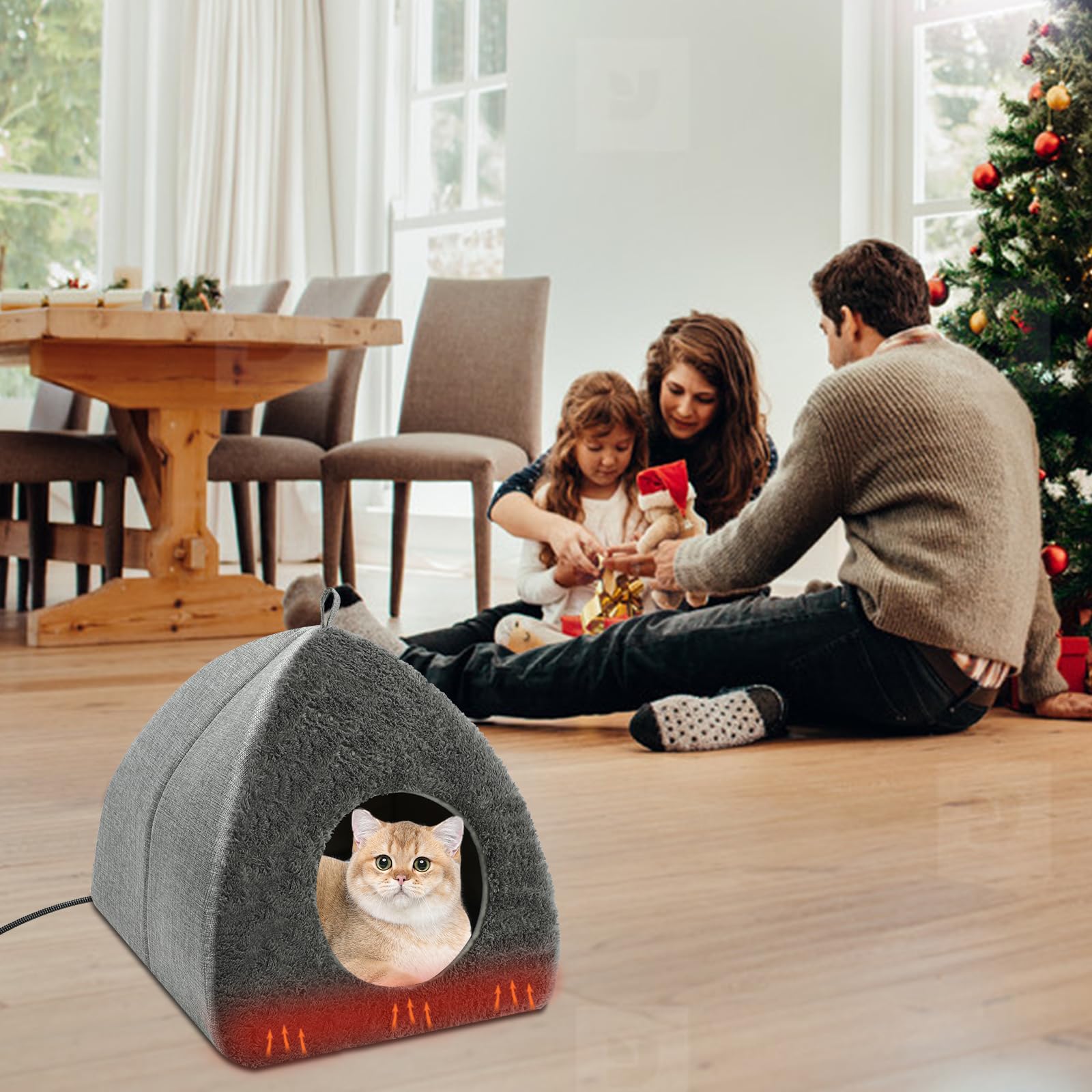 BWOGUE anti-slip bottom keeps bed secure on slick floors