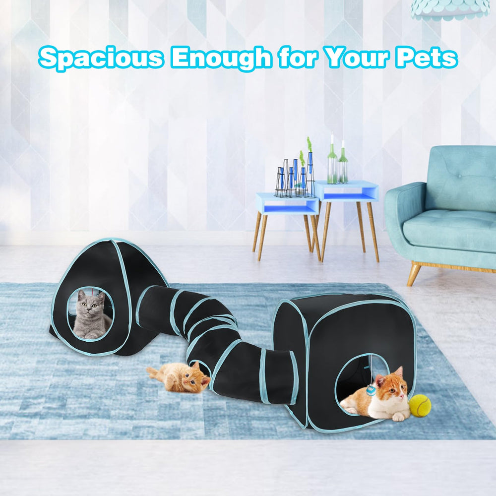 BWOGUE Bunny Tunnel Tent combo in a multiform play setup