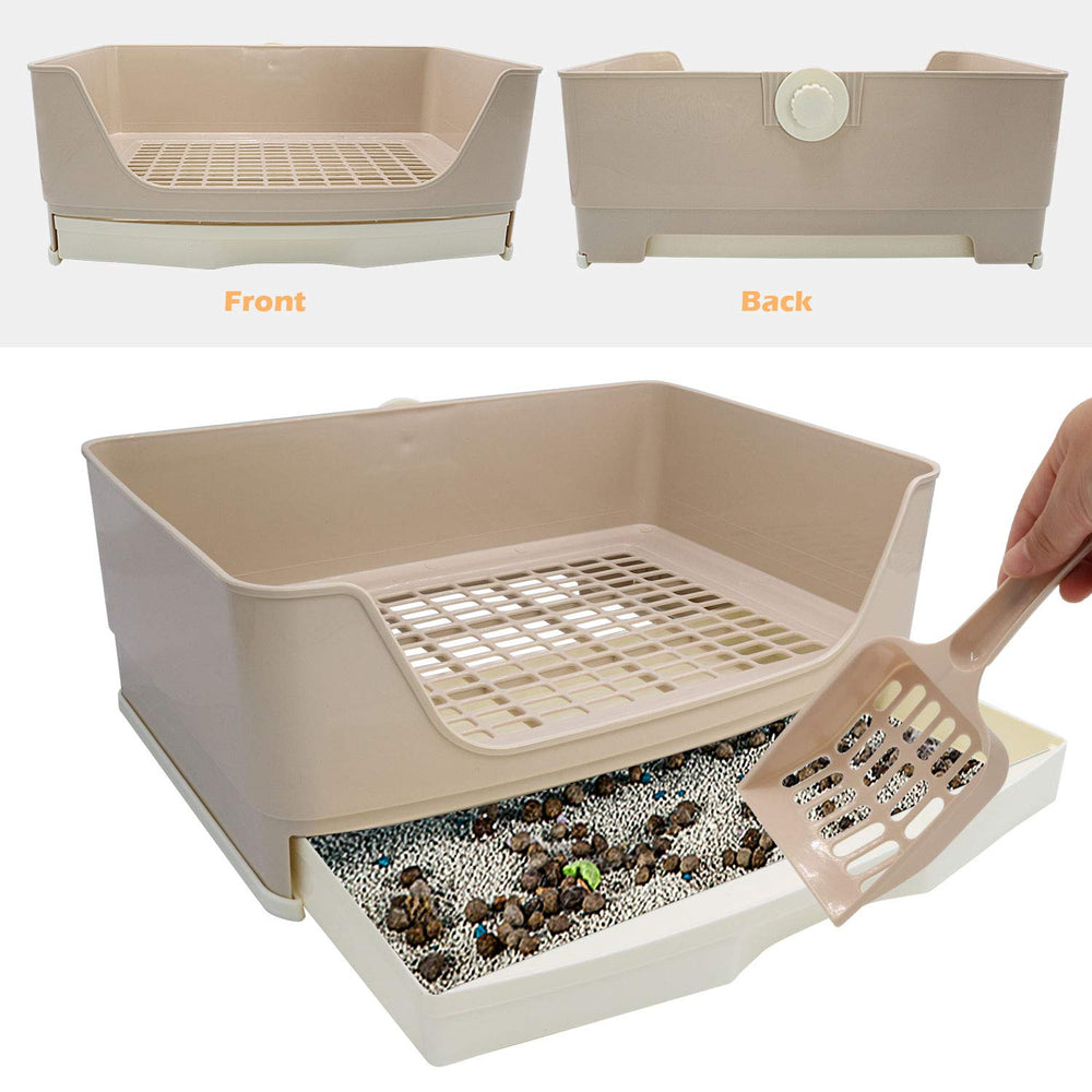 BWOGUE durable-plastic-material provides stain- and odor-resistance for cleaner habitats.