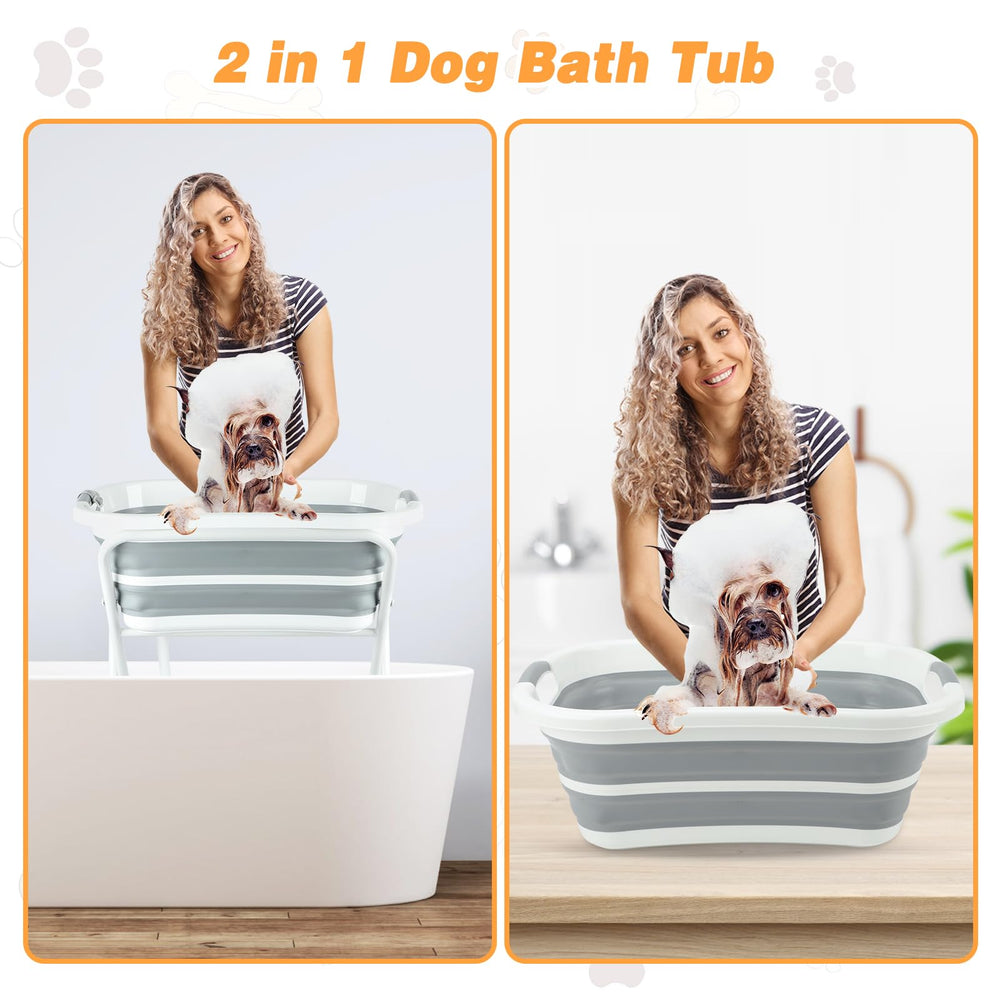 Durable PP plastic BWOGUE tub resists deformation for a stable bath.