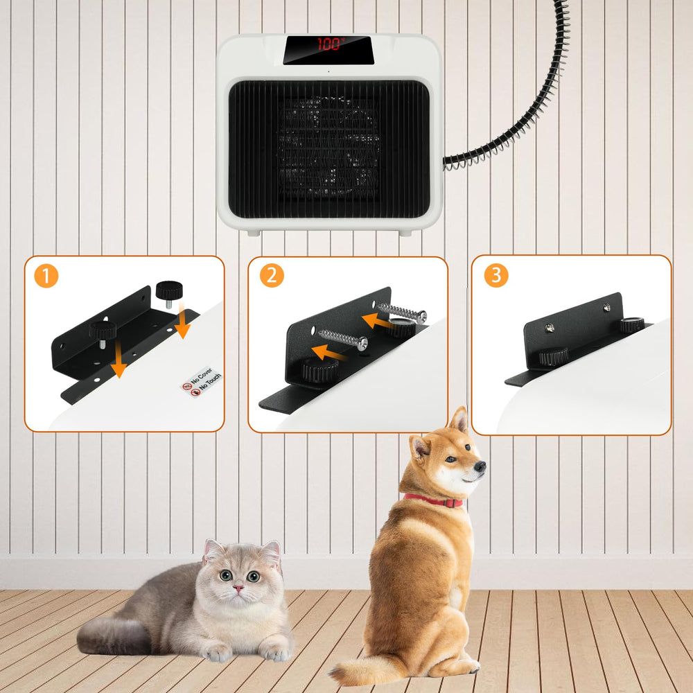 BWOGUE overheat protection design guards pets and conserves energy.