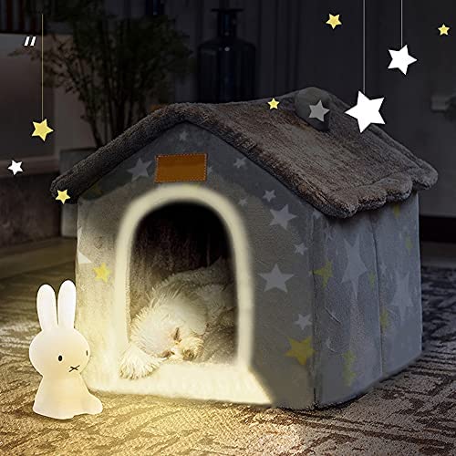BXEBUI white-frame design suits any home decor for a stylish pet nook.