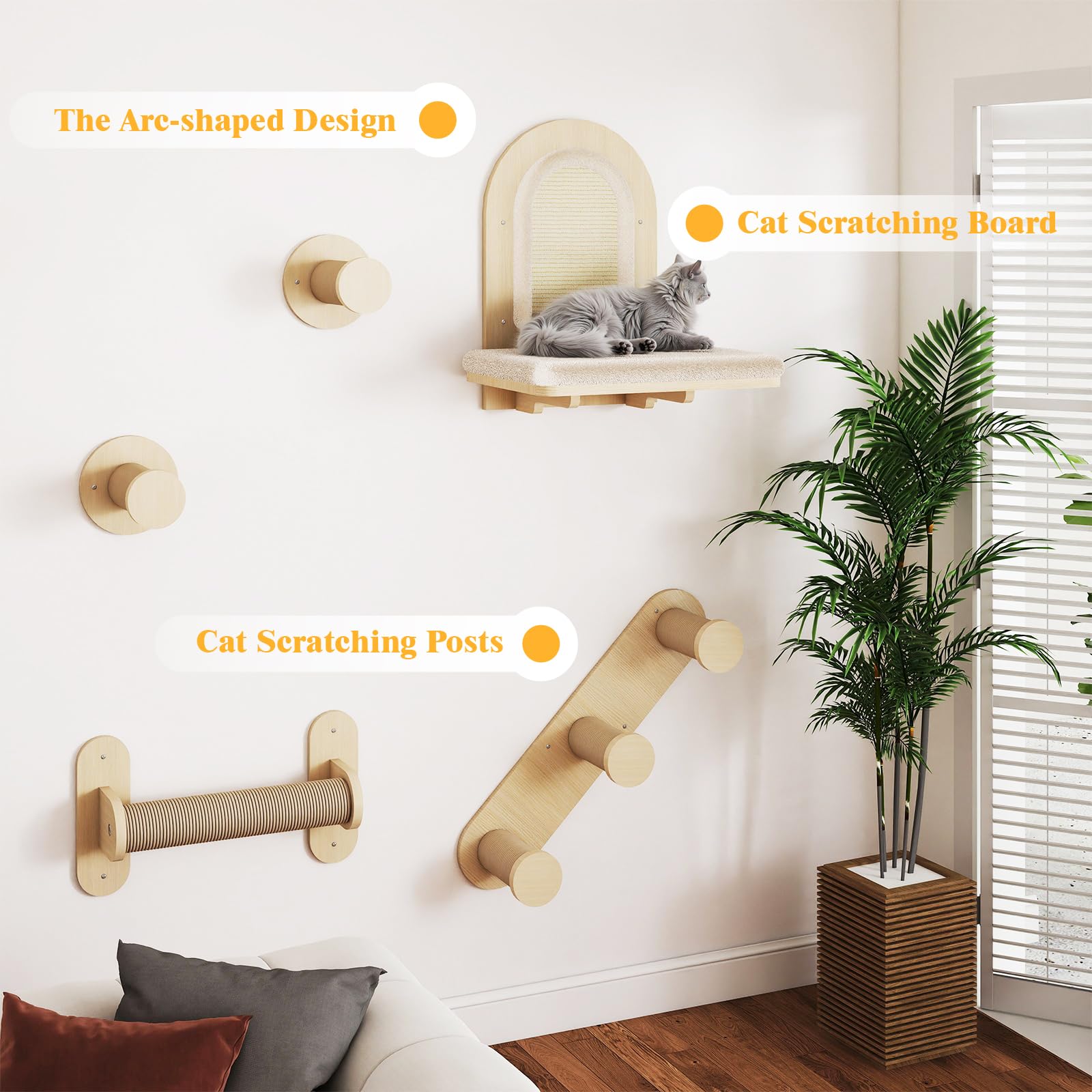 BYBYME two-layer steps z-shaped design demonstrates versatile mounting and space efficiency.