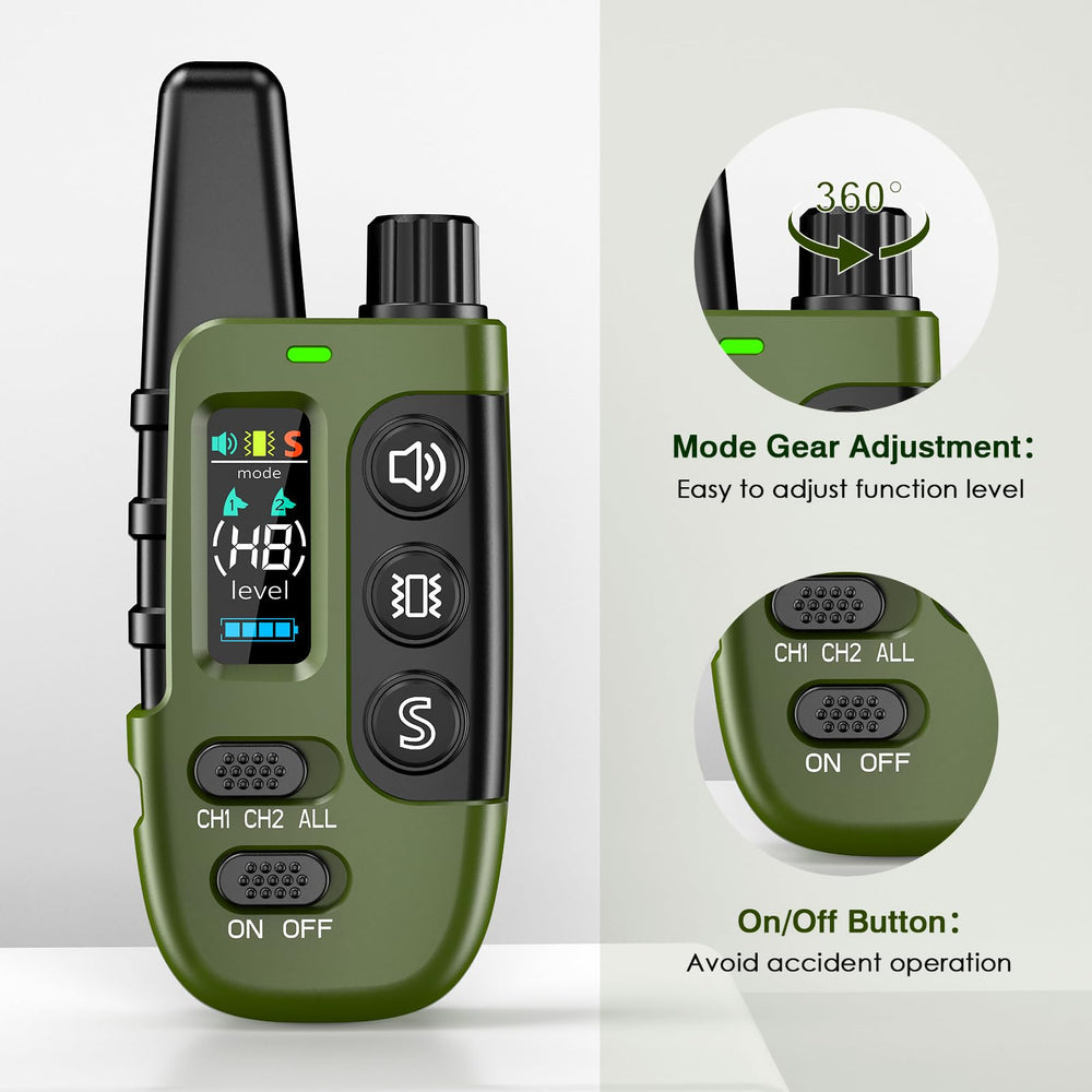 ByteRoll remote On/Off safety switch during training.