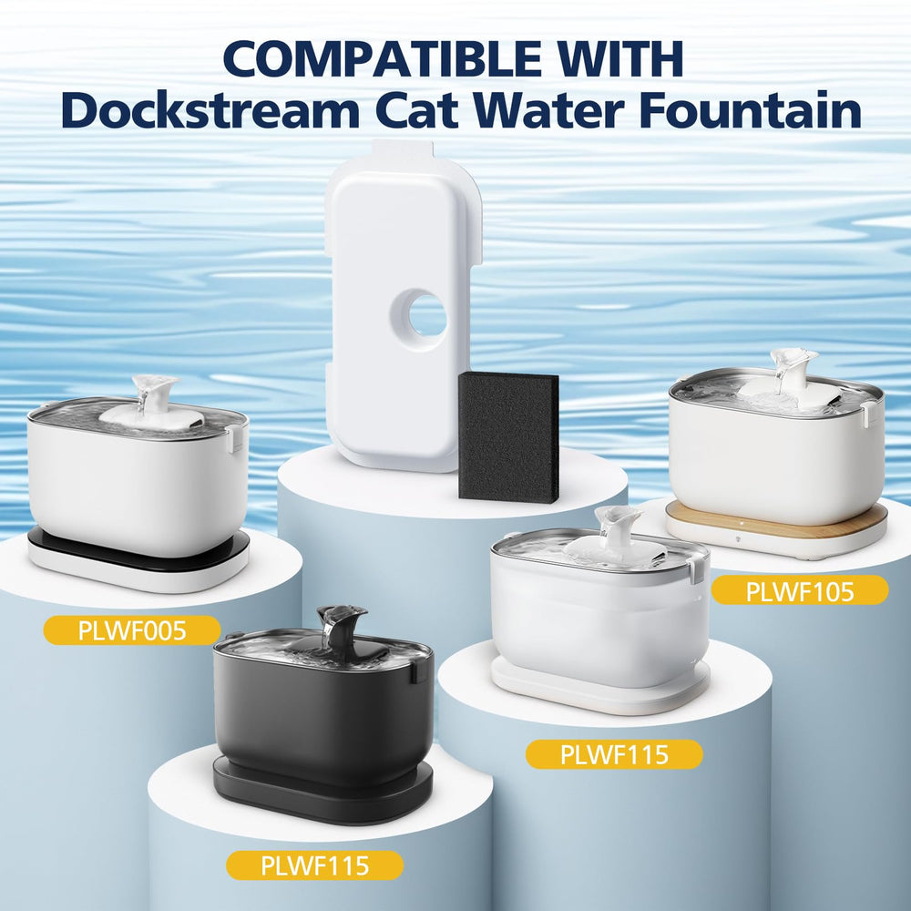 Cabiclean pre-filter sponges for PETLIBRO PLWF115 enhance filtration and debris capture