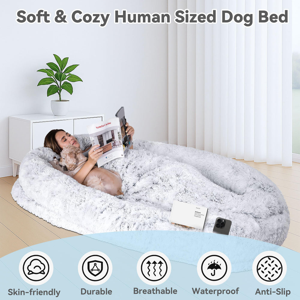 CABZOON plush blanket included adds extra warmth and texture.