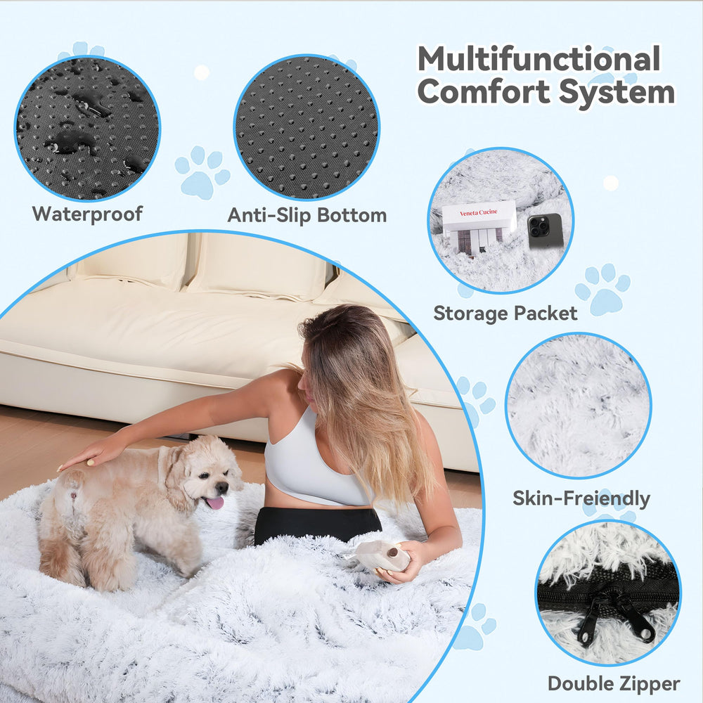 CABZOON portable handle enables easy moving between rooms.
