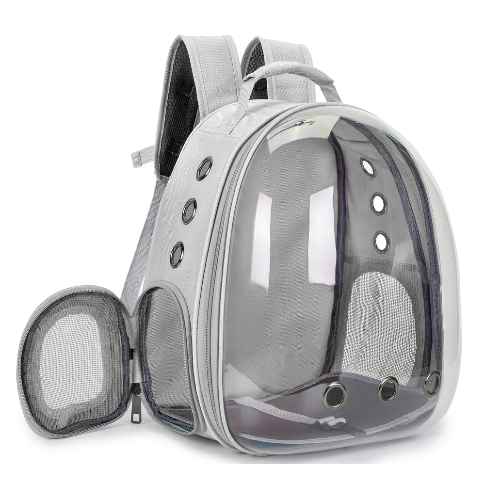 Cacihato bubble backpack uses durable ABS and Oxford cloth for long-lasting travel.