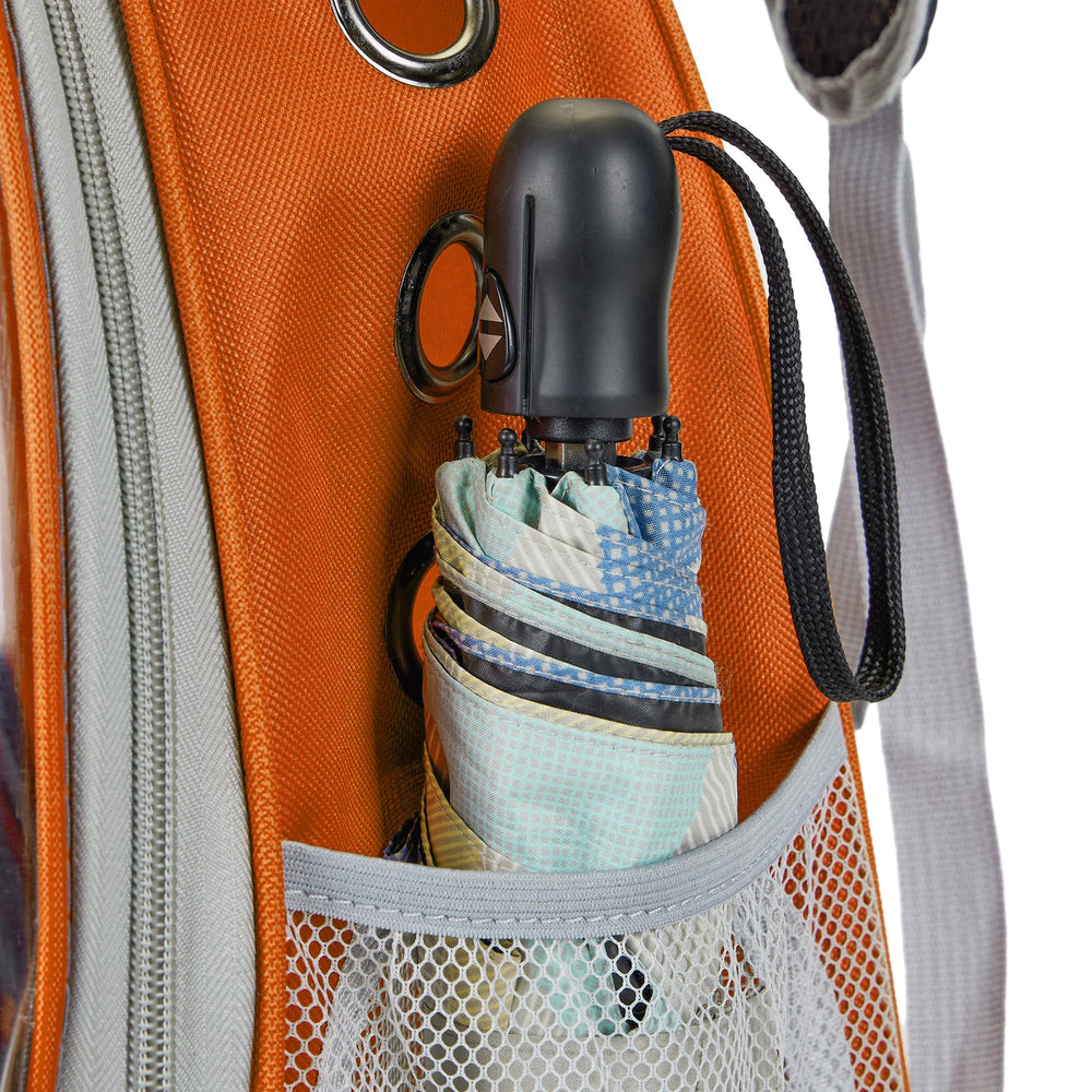 Cacihato Cat Bubble Backpack ergonomic strap design reduces strain during long walks.