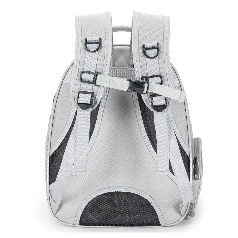 Cacihato cat bubble backpack is travel-ready for biking, hiking, and camping.