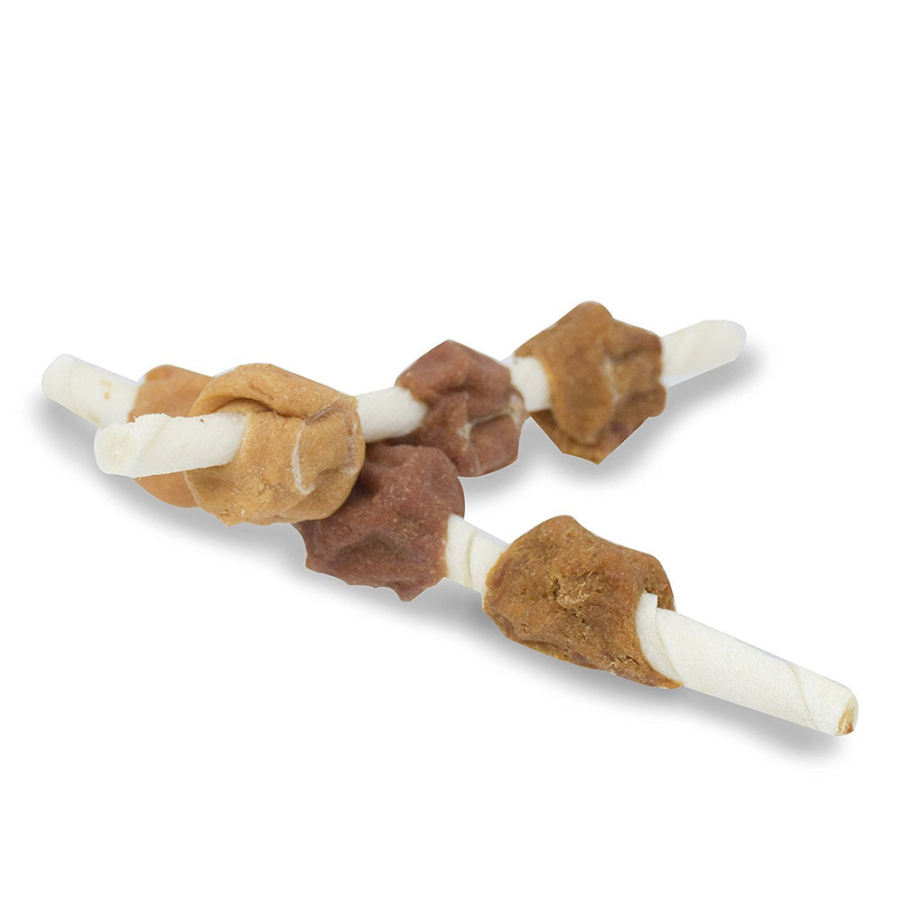 Cadet Gourmet Shish Kabobs close-up of chewy texture and flavors for training rewards.