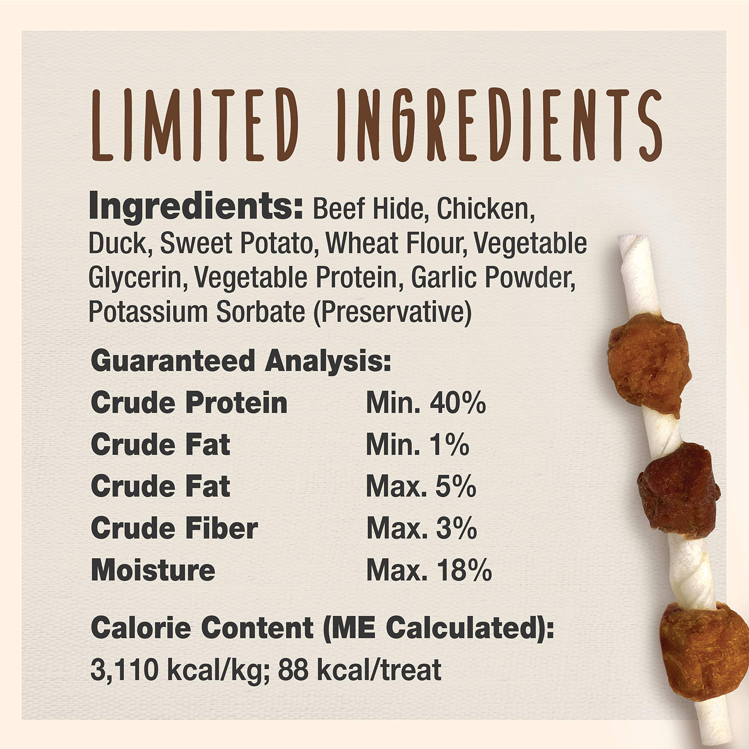 Cadet Shish Kabob long-lasting chew texture for extended play