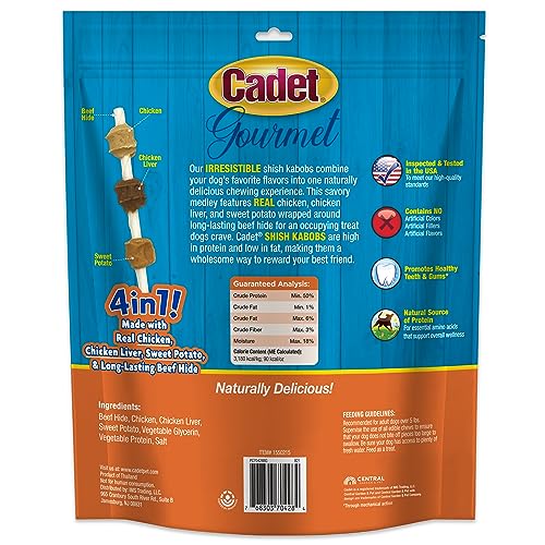 Cadet Shish Kabob small-dog reward during training