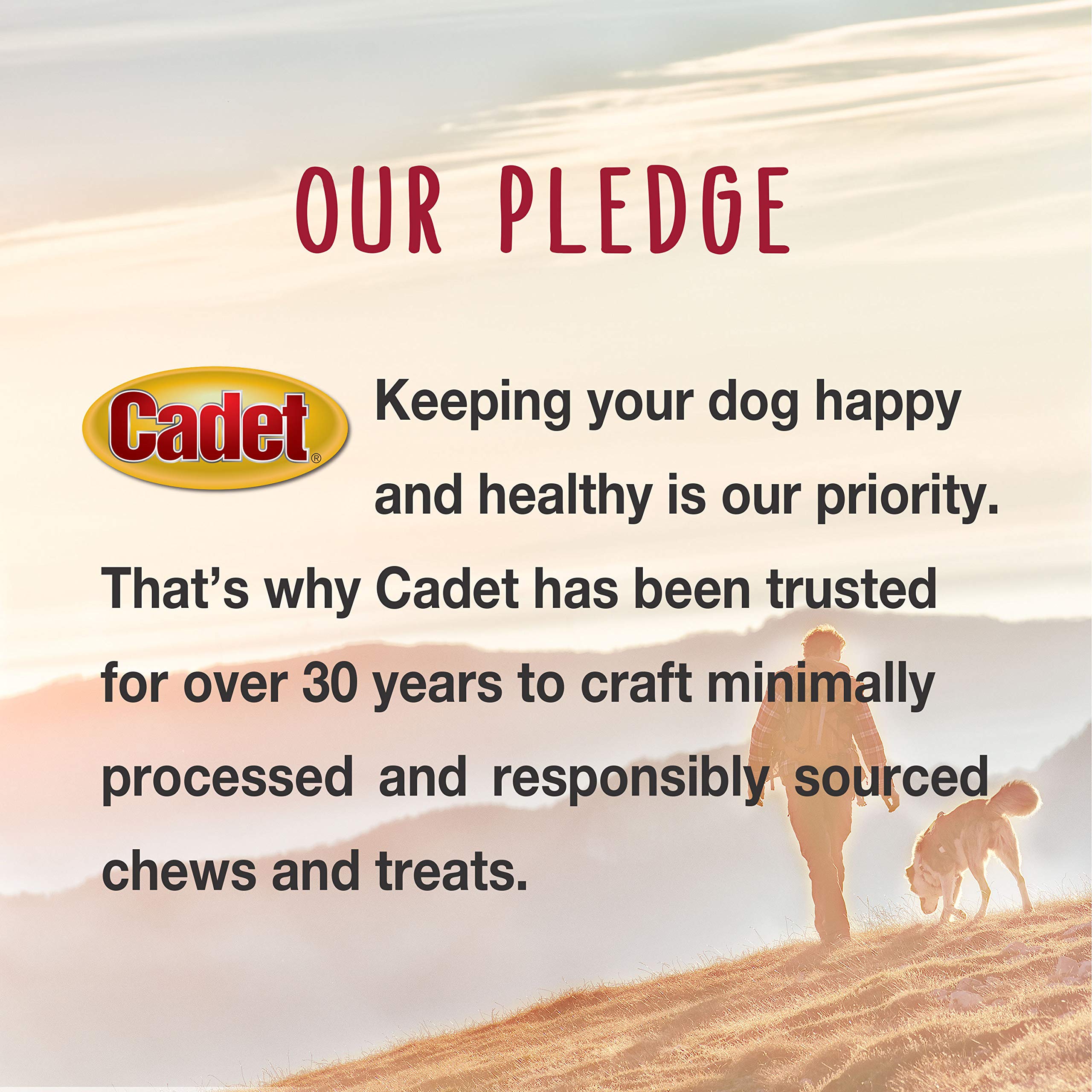 Cadet 2 lb bag designed for dogs of all sizes.