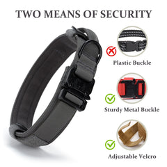 CADONO nylon collar material emphasizing 1000D durability and skin-friendly padding.