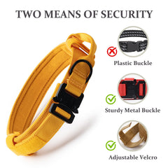 CADONO Tactical Dog Collar control handle for training and safe handling