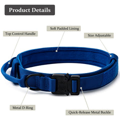 CADONO tactical collar control handle enables confident training and controlled walks