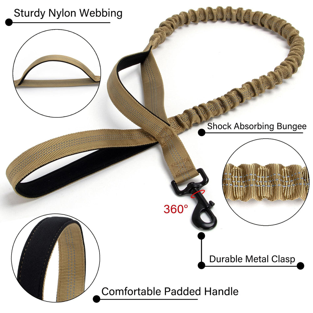 Cadono adjustable-length collar, clear size range M XL for dogs.
