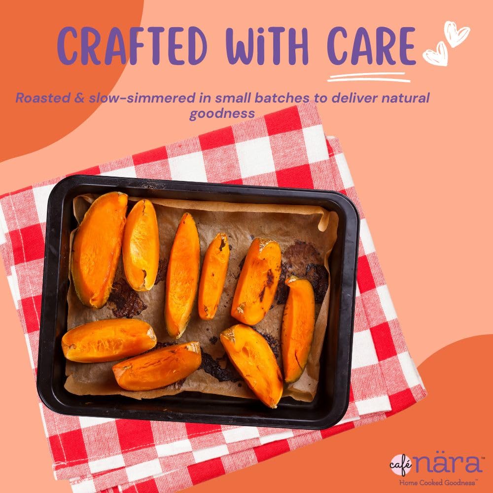 Cafe Nara Pumpkin Broth Topper features natural ingredients with no GMOs or additives.