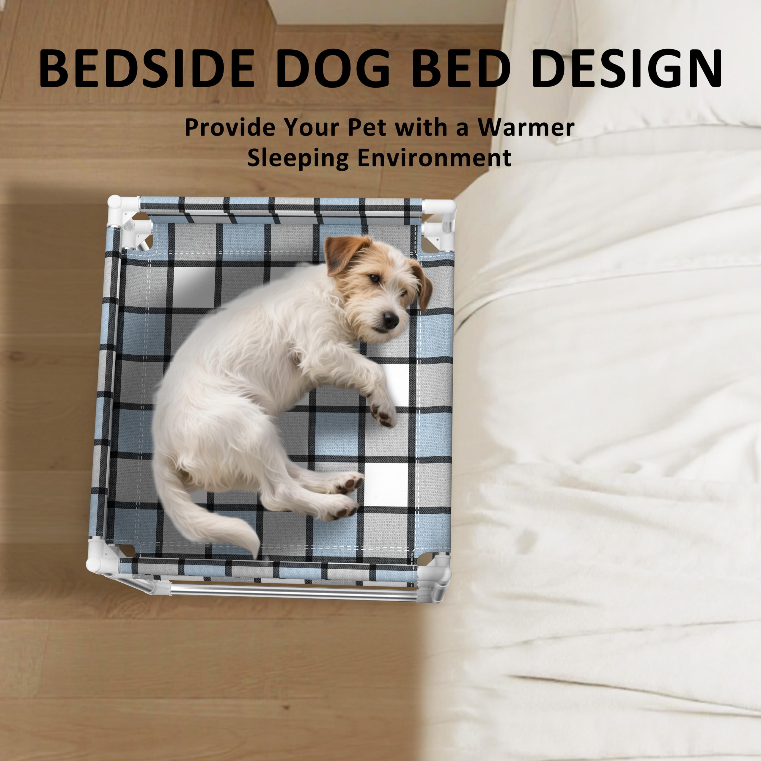 Caghash bedside window bed guardrail secures a cozy sleeping nook at night.