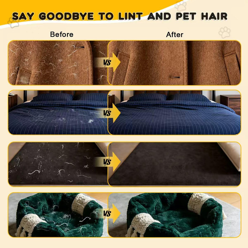 CAIBAO gloves offer versatile cleaning for furniture, bedding, carpets, and fabrics.