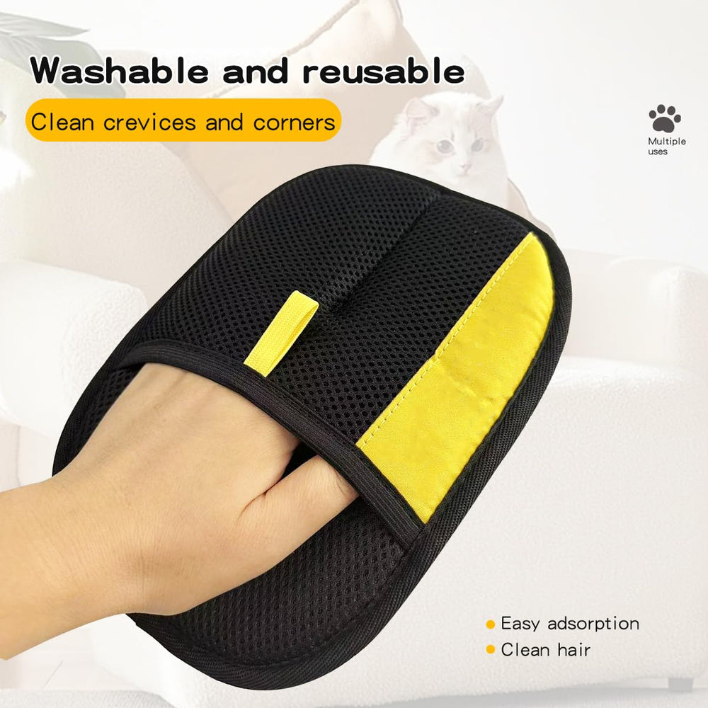 CAIBAO gloves provide an eco-friendly solution for daily pet hair removal.