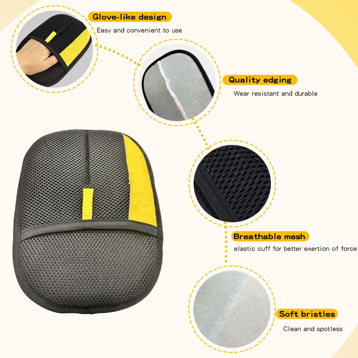 CAIBAO gloves are washable and reusable, lowering waste and costs.