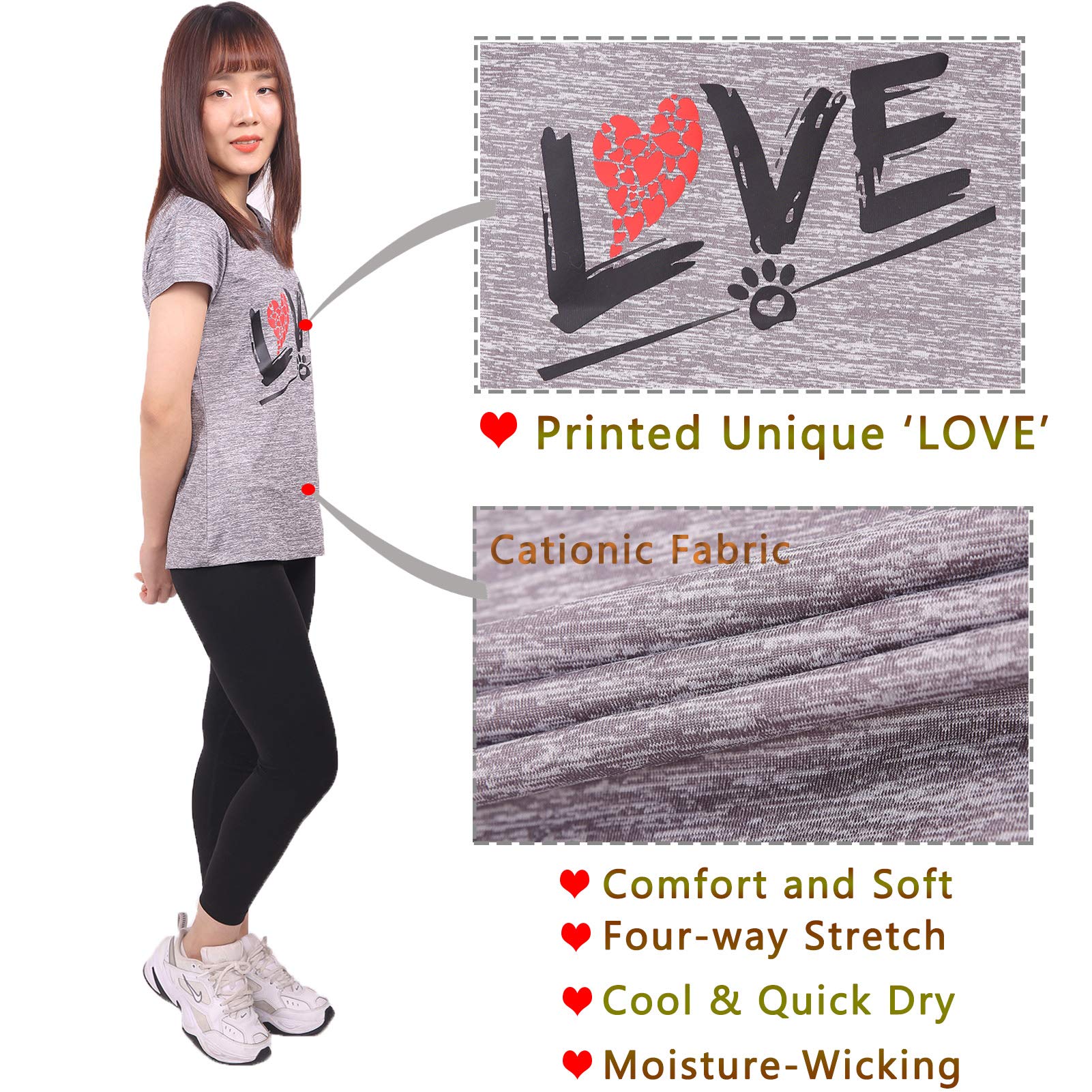 CAISANG parent-pets shirt set offers a playful matching option for pet lovers.